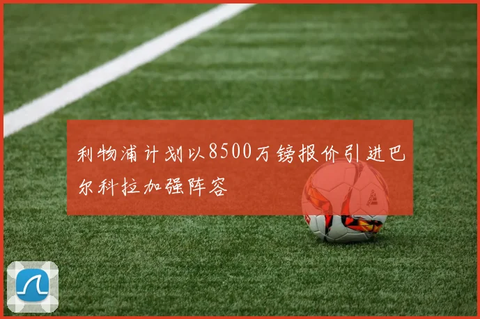 利物浦计划以8500万镑报价引进巴尔科拉加强阵容